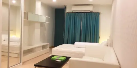 ให้เช่า The Viva Condo Sathorn-Taksin ห้องตกแต่งโทนสีขาวสบายตา พร้อมเฟอร์บิวท์อิน จองด่วน