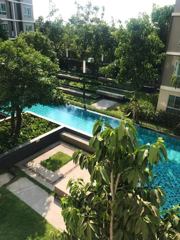 ให้เช่า สวยๆ วิวสระว่ายน้ำ 1ห้องสตู เฟอร์นิเจอร์และเครื่องใช้ไฟฟ้าครบ พร้อมเข้าอยู่แล้วจ้า