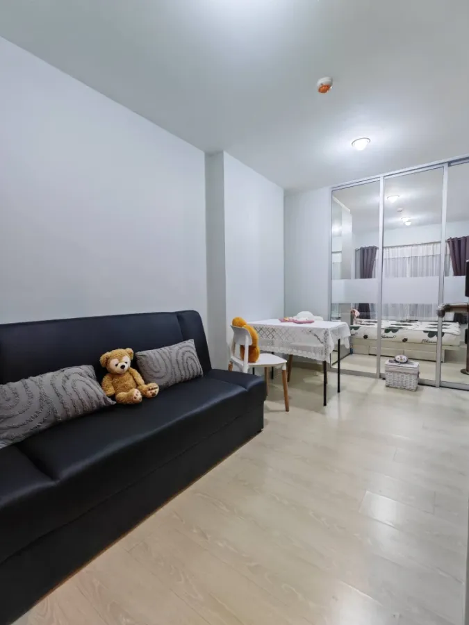 ให้เช่า Niche id Sukhumvit 113 ห้องแต่งสวยครบครัน เฟอร์นิเจอร์ครบ หิ้วกระเป๋าเข้าอยู่ได้เลยจ้า