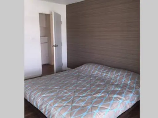 Condo for rent, The Room Sukhumvit 79, 9th floor, corner room, beautiful view, 2 bedrooms, ready to move in. Don't miss it!!