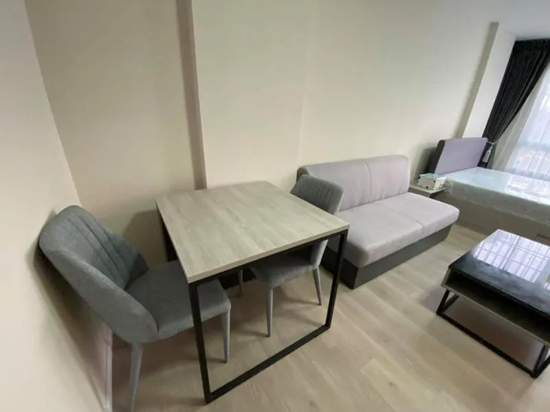 Room for rent at D Condo Resort, new phase, first-hand room, furniture and electrical appliances are ready. first come first serve