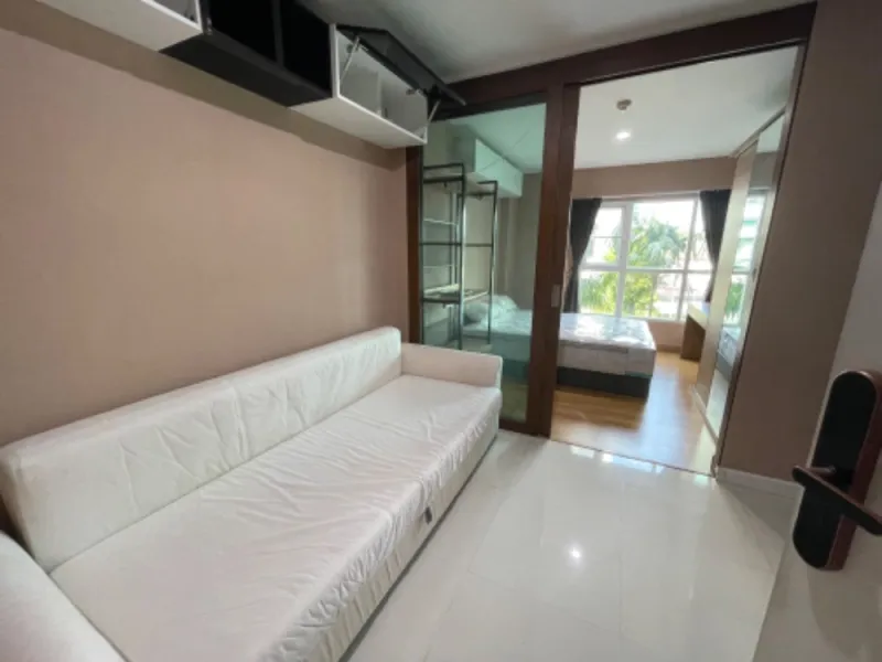 ขาย แอสปาย ศรีนครินทร์ ห้องน่าอยู่ ตกแต่งอย่างดี เฟอร์นิเจอร์ครบครัน มาแต่ตัวเข้าอยู่ได้เลยจ้า