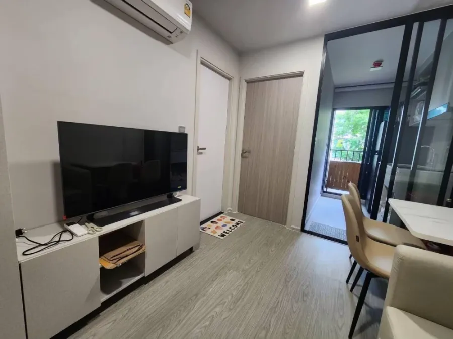 For sale or rent Atmoz Oasis Onnut ห้องกั้นแยกเป็นสัดส่วน ชั้น 2 ได้วิวสวน มาจับจองได้แล้ววันนี้