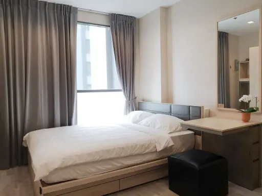 ให้เช่าคอนโด Ideo Mobi Sukhumvit ห้องโทนขาว สะอาดตา ราคาละมุนใจ ครบจบที่เดียว คุณต้องมาจับจอง images