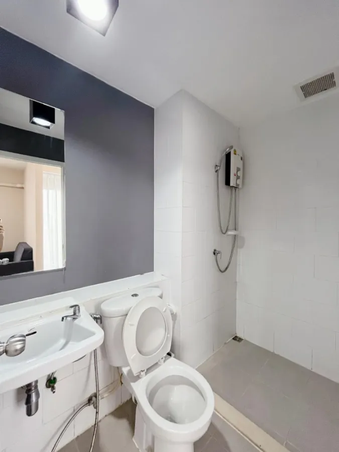 For rent: Plum Condo Rangsit Alive 2, beautiful room, fully furnished, book now, hurry!