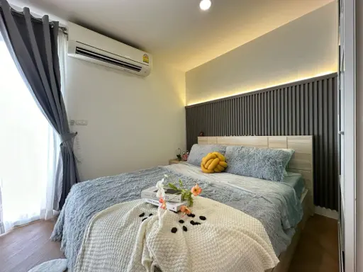 For sale: Regent Home 6 Prachachuen. Room divided into proportions, well built-in with rubber tiles. Buy now.