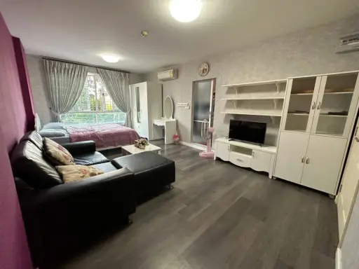 For rent: Dcondo Campus Resort Bangna, 3rd floor, nice room, fully furnished, reserve now, don't miss out!