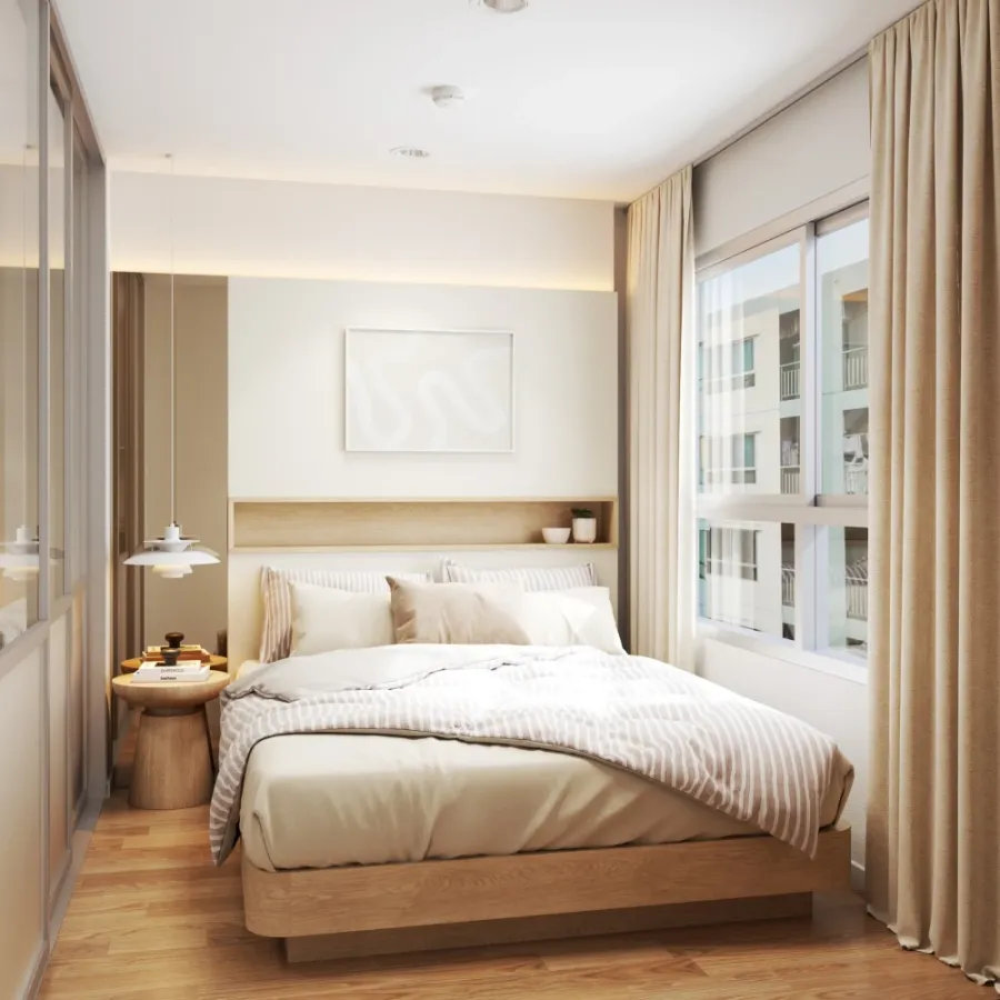 For sale: Lumpini Ville On Nut–Phatthanakan, 7th floor, beautiful room, fully decorated, worth living in, reserve now.