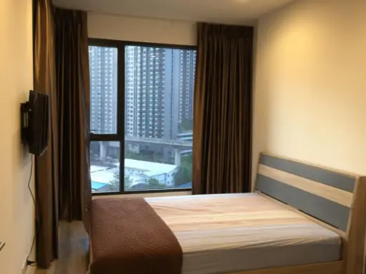 Fully furnished Beautiful view, not blocked by buildings complete electrical appliances Condo for Sale/Rent Ideo Mobi Asoke images