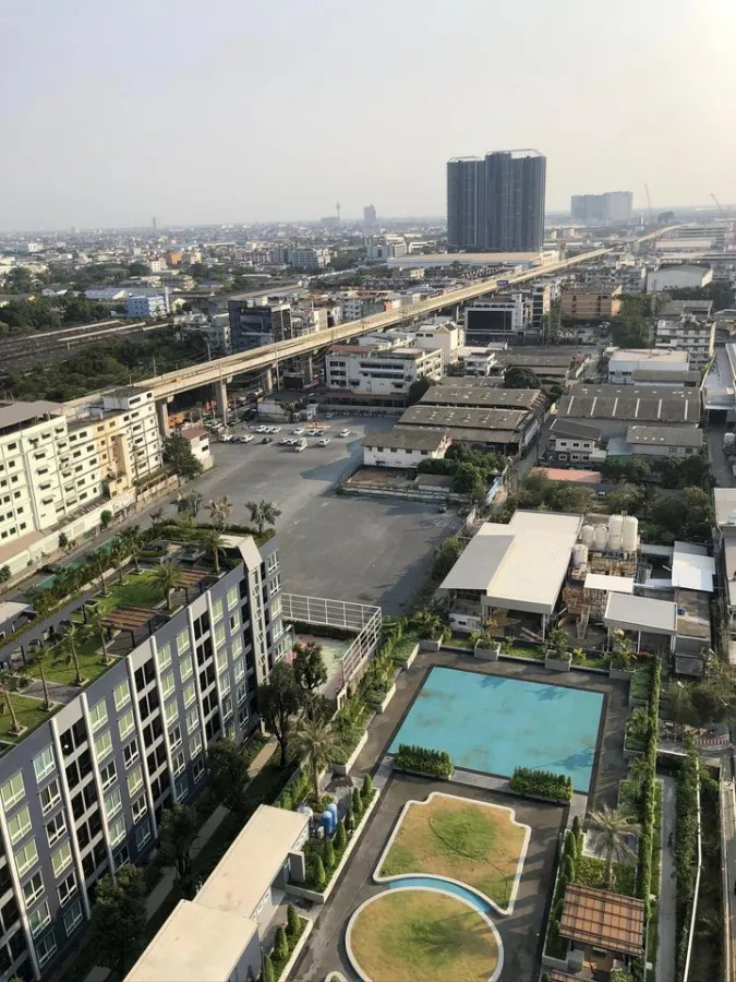 ให้เช่า คอนโด The Metropolis Samrong ห้องน่าอยู่ ขนาดกว้าง เฟอร์ครบ วิวสวย ราคาดี รีบจองเลย