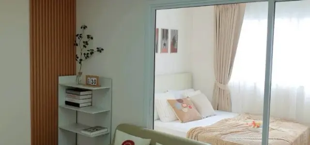ให้เช่า ลุมพินีเซ็นเตอร์ นวมินทร์ แต่งครบสไตล์ Minimal Muji อบอุ่นเหมือนบ้าน เน้นงานไม้และความโปร่งสบาย ให้ความรู้สึกผ่อนคลายทุกครั้งที่กลับห้อง images