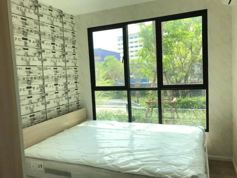 Wow, for rent Episode Phahon Saphan Mai, beautiful room, fully furnished, next to the whole room, garden view, you will miss it and you will not be satisfied