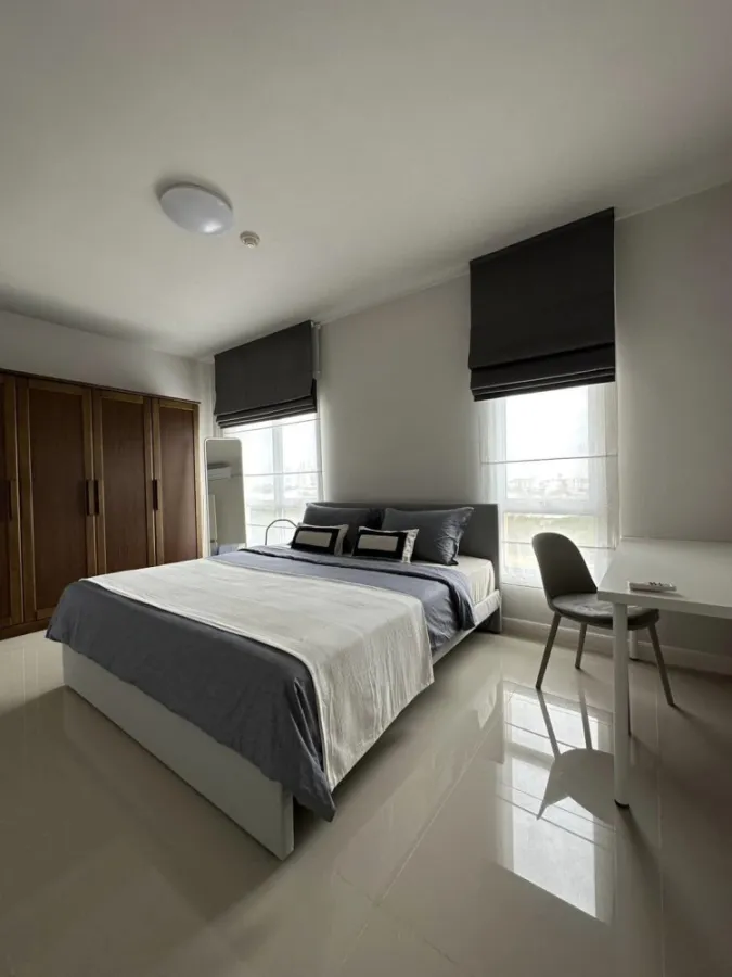 ขาย ให้เช่า My Condo Sukhumvit 103 ห้องมุมคนไม่พลุกพล่าน กว้างขวางอยู่สบาย มาแต่ตัวเข้าอยู่ได้เลยจ้า