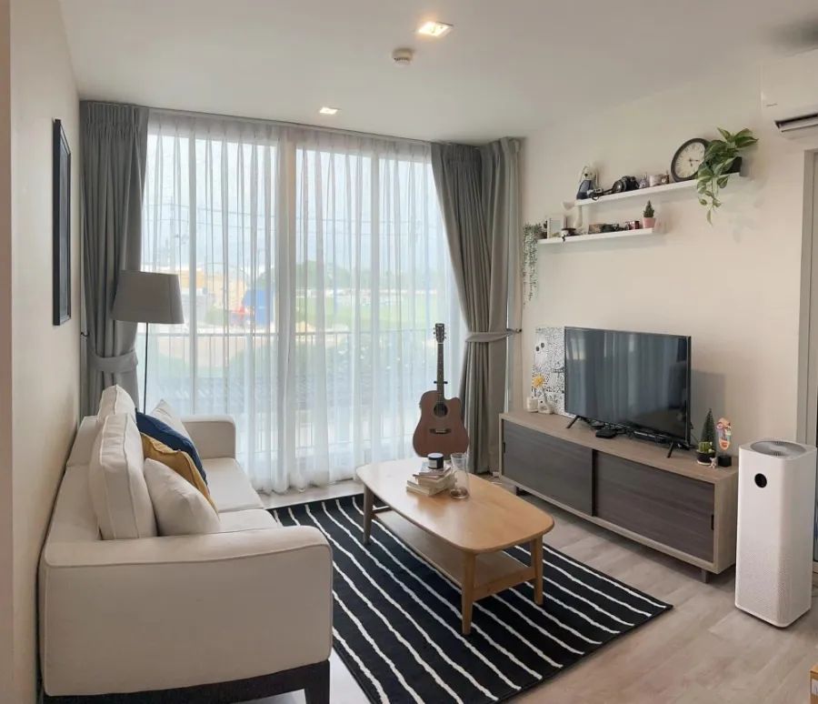 Condo for sale or rent, Chambers Cher Ratchada-Ramintra. The room is ready to move in. Complete facilities Just come and move in.