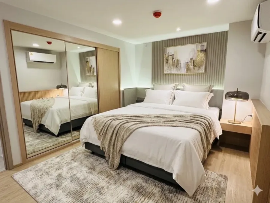 ให้เช่า Culture Chula ห้องแต่ง modern classic วิวสวยมาก (วิวมหานคร) ไม่จองไม่ได้แล้ว