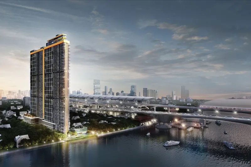 ขาย The Politan Aqua ห้องน่าอยู่ ทำเลดี มาพร้อมเฟอร์ครบครัน เห็นวิวแม่น้ำ ดีแบบนี้ห้ามพลาด
