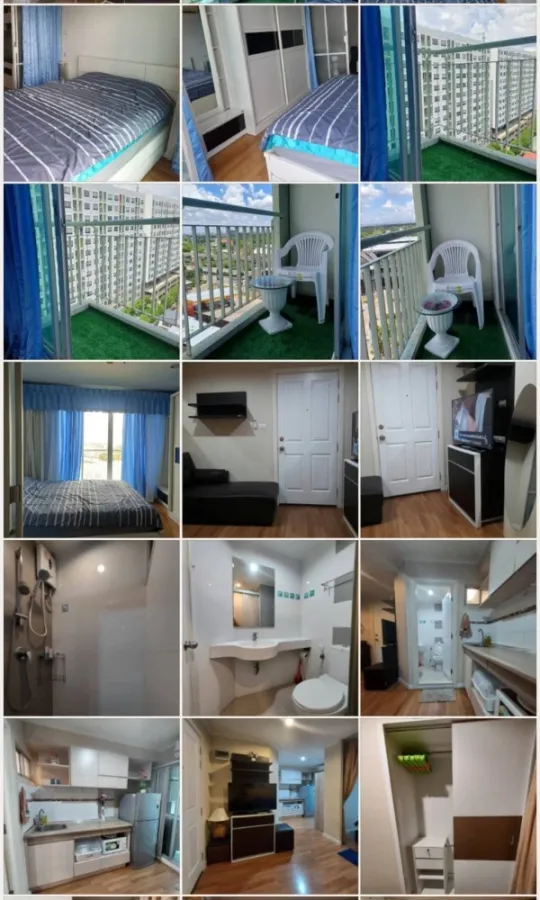 For Sale /For Rent: Lumpini Place Ratchayothin, 15th Floor, 28 sq.m., Next to BTS Ratchayothin, Fully Furnished