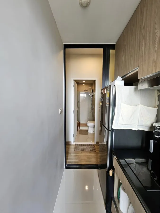 Condo for sale, Niche Mono Sukhumvit-Bearing, partitioned room, three-headed elephant view, great location, reserve first, stay first.