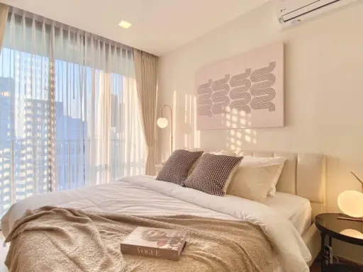 For rent, XT Phayathai, room decorated in minimalist style, minimalist, fully furnished. Minimalist people, reserve quickly. images