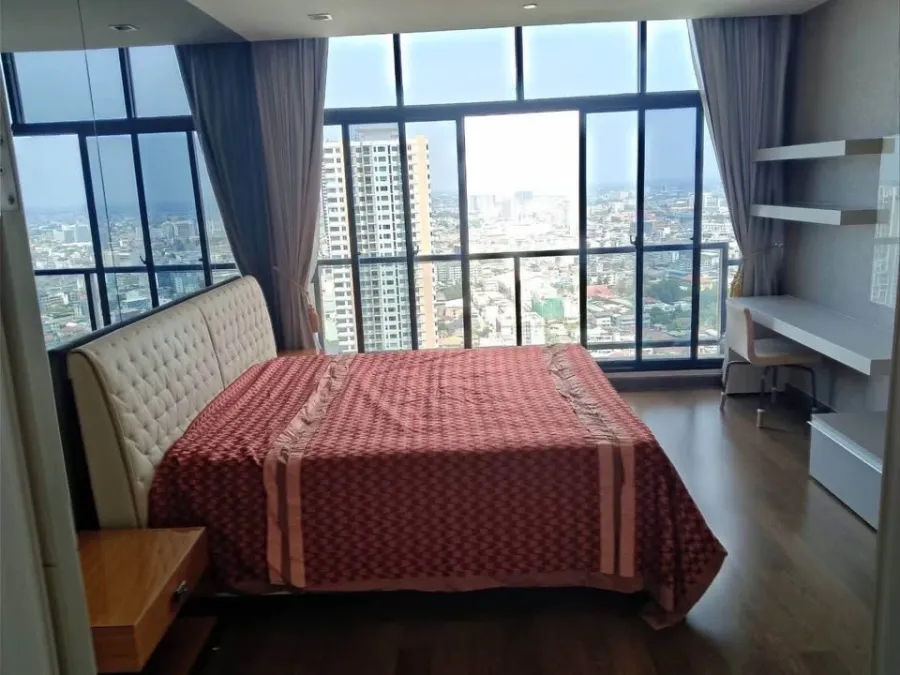 For sale/rent: Urbano Absolute Sathon-Taksin, a nice room on a high floor, spacious room, suitable for a family. If you don't reserve, it's a mistake.