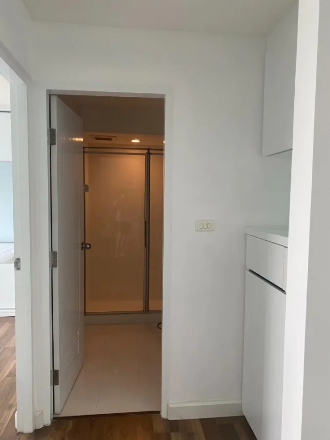 Condo for rent, The Room Sukhumvit 79, 6th floor, 2 bedrooms, very spacious room fully furnished You can just come in.
