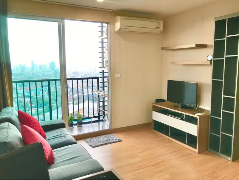 ให้เช่า!! คอนโด เดอะ เบส สุขุมวิท 77 ชั้น 37 ตึก B ห้องมุม วิวเมือง เฟอร์ครบพร้อมอยู่ ห้ามพลาด!!