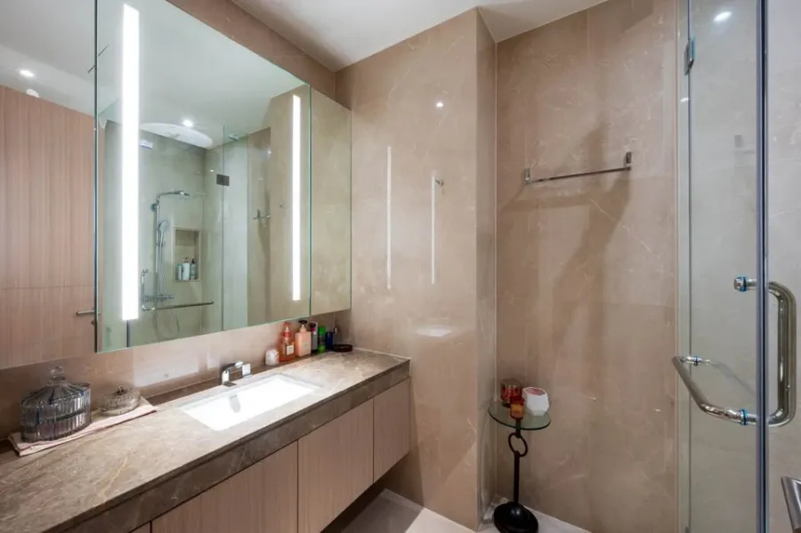 FOR RENT Magnolias Waterfront Residences The room has everything ready. Plus very beautiful decoration. Book now.