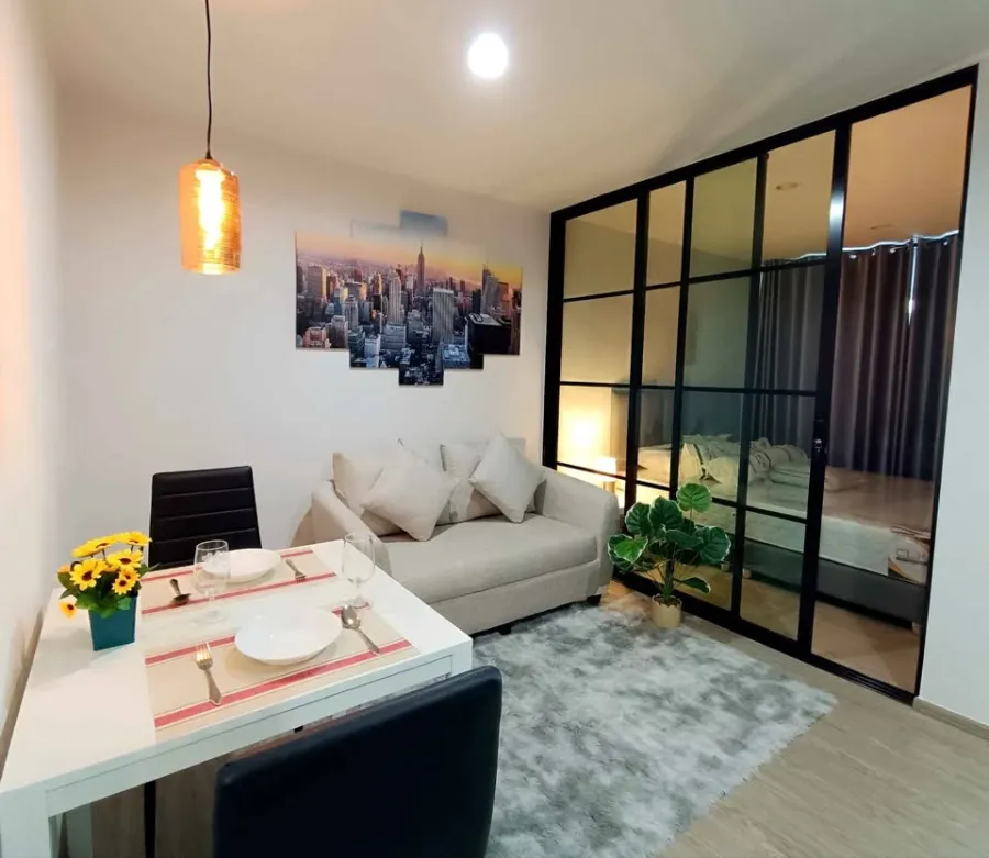 ให้เช่า Rye condo สุขุมวิท101/1 ห้องกั้นแยกเป็นสัดส่วน แบ่งโซนลงตัว ราคาดี มาตองเลยจ้า อย่าพลาด
