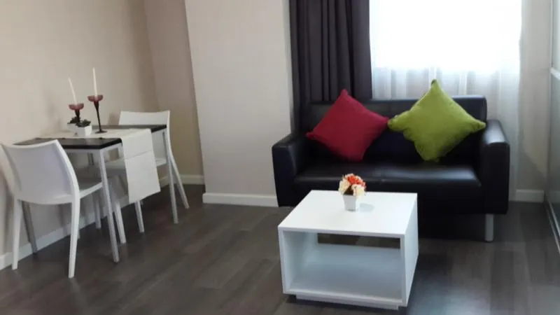 Hurry up. Beautiful room, decorated to be very livable, neat, looks classy for rent, D Condo Rangsit