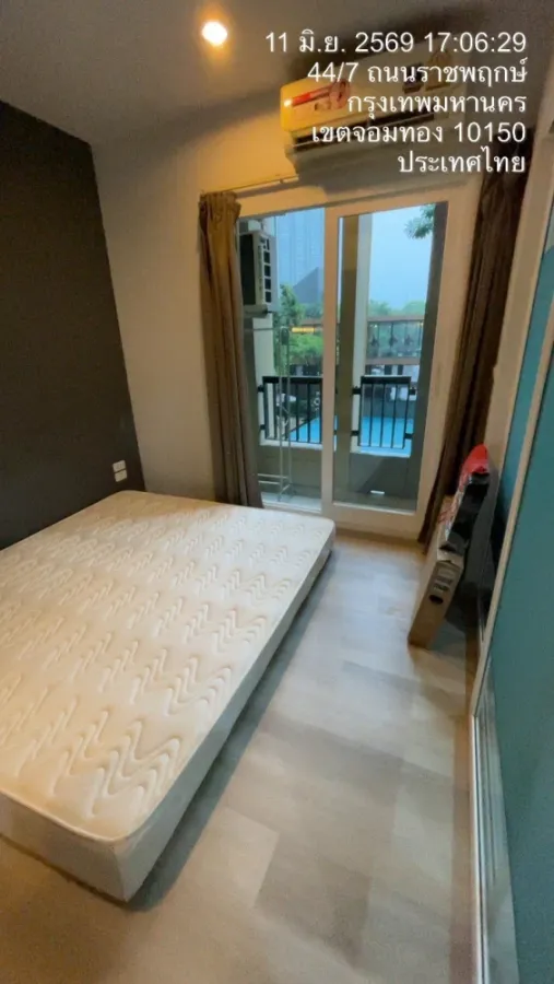 For rent, The Key Sathorn Ratchapreuk, beautiful room, pool view, very livable. Full facilities. Book now.