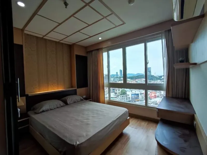 ให้เช่า Ladda Condoview ห้องแต่งสวยคุมโทน บิ้วอินหัวเตียงอย่างดี เฟอร์ครบครัน วิวสวย จองเลย