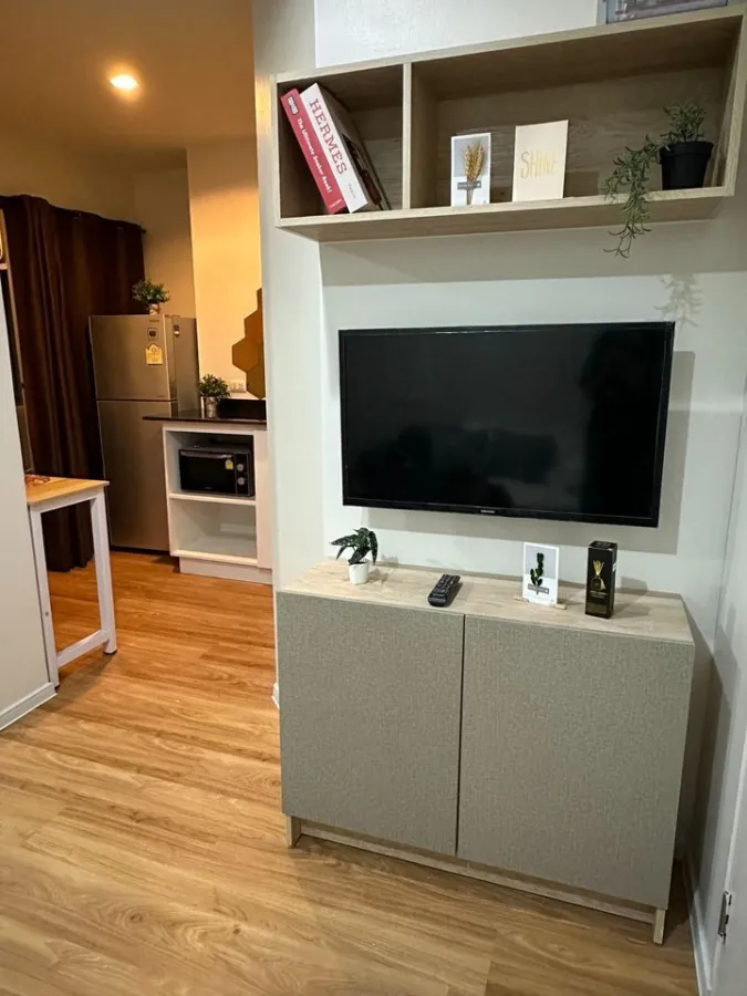 For rent: Lumpini Ville On Nut 46, separated rooms. Fully furnished, good price, can't reserve anymore.