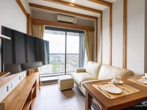 Scream!!! very nice decorated room Great city view swimming pool Whizdom Avenue Ratchada - Ladprao Urgent rent!! images
