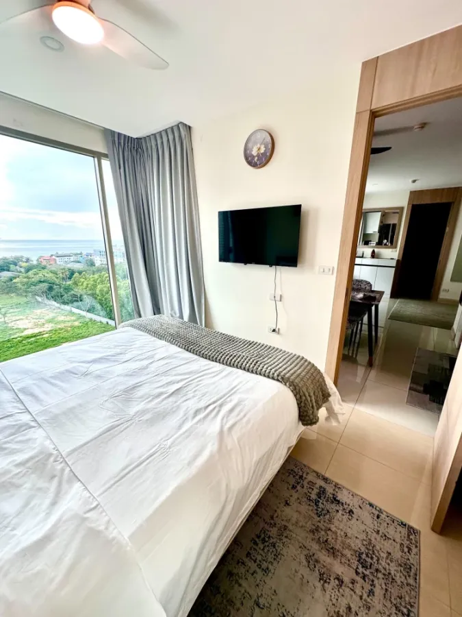 For rent The Riviera Jomtien Pattaya 2 bedrooms, fully furnished, book now.