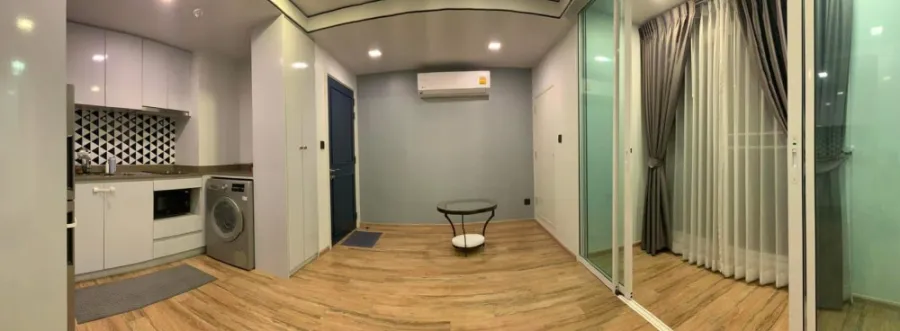 ให้เช่า คอนโด มาเอสโตร 01 เย็นอากาศ วิวสาทร วิวสระว่ายน้ำ ห้องริม เงียบสงบ Layout ห้องดีมาก