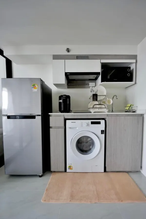 ให้เช่า Origin Plug & Play Nonthaburi Station ชั้น 8 ห้องมุม แต่งครบ น่าอยู่ จองเลย ห้ามพลาด