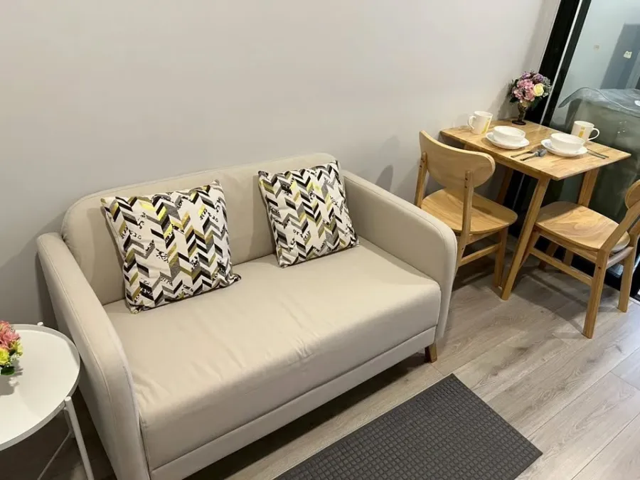 Condo for sale, Metris Ladprao, 22nd floor, fully furnished, ready to move in. If you don't reserve, you'll regret it later.