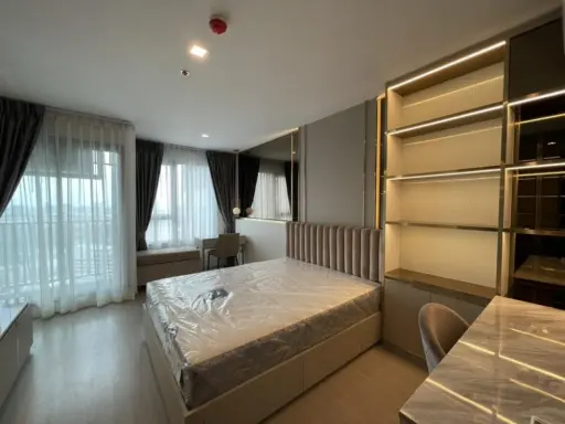 Condo for rent Life Ladprao, fully furnished, ready to move in. Don't wait.