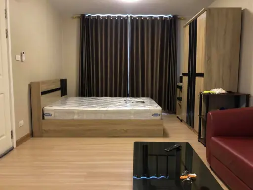 For Rent Plum Condo Phahon Yothin 89, furniture, electrical appliances are full. If interested, reserve quickly before it's gone.