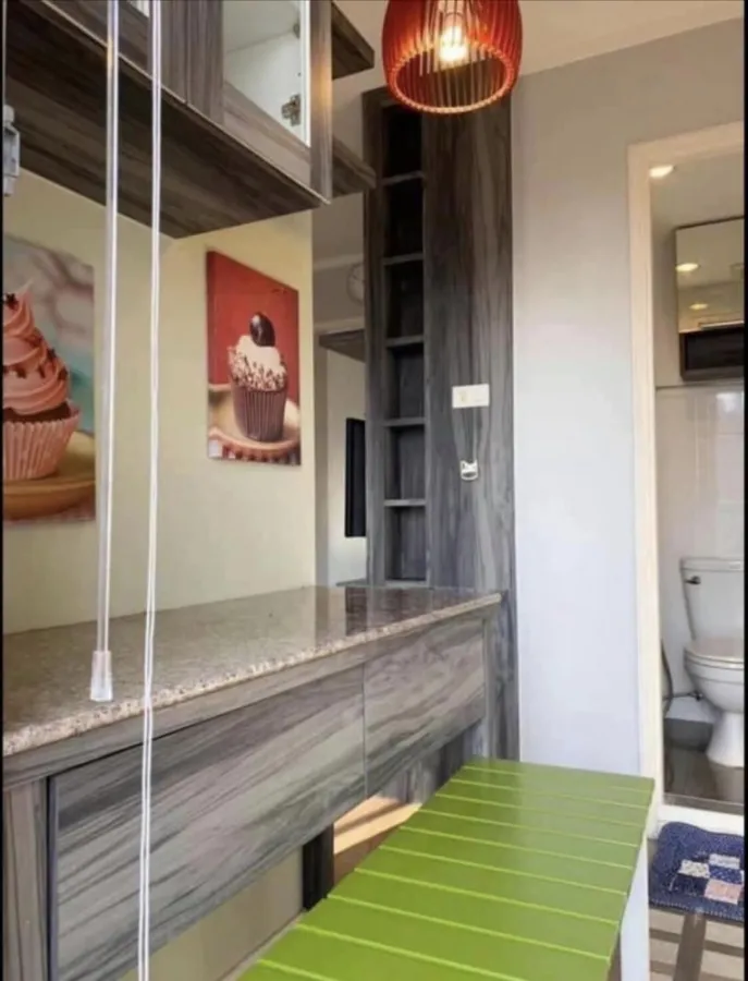 Condo for rent, Lumpini Ville Sukhumvit 77, beautiful room, good location, near BTS, convenient transportation, ready to move in, book now!
