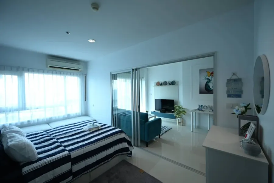 ขาย Condo Centric Sea ห้องกว้างพื้นที่ใช้สอยเยอะ ตกแต่งคุมโทน มาพร้อมสิ่งอำนวยความสะดวกครบครัน ห้ามพลาด