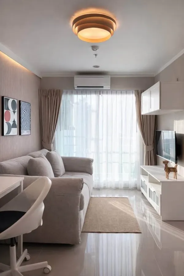 ให้เช่า Lumpini Ville Naklua - Wongamat ชั้น 19 ห้องมุม แต่งครบ จองเลย ด่วนๆ