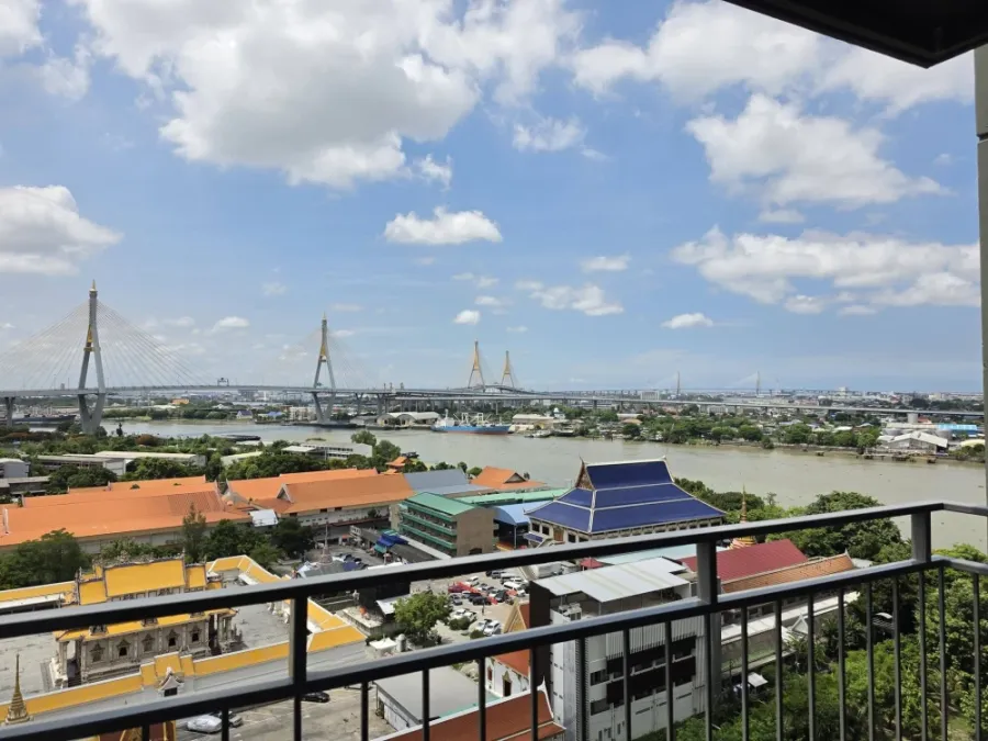 ขาย ให้เช่า ยู ดีไลท์ เรสซิเดนซ์ ริเวอร์ฟร้อนท์ พระราม 3 ชั้น 16 วิวแม่น้ำ และเมือง ห้องมุม เฟอร์ครบ พร้อมอยู่