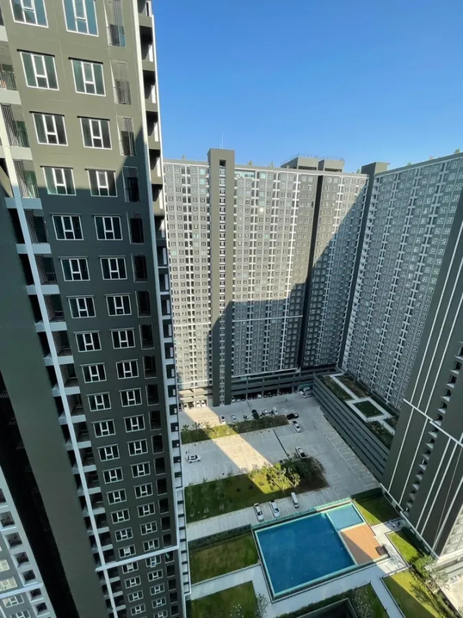 For rent: Regent Home Bangna, 26th floor, fully furnished, nice to live in, book now, don't miss out.
