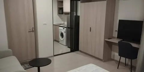 ให้เช่า d condo air Ladkrabang ห้องพร้อมอยู่ เฟอร์พร้อม ราคาสบายกระเป๋า จองเลย