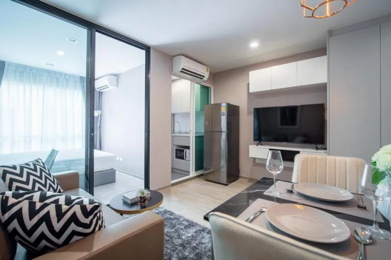 ให้เช่า รีเจ้นท์โฮม สุขุมวิท 97/1 ขนาด 28 ตร.ม. ห้องสวย เฟอร์ครบ เดินทางสะดวกใกล้ bts คุ้มราคา