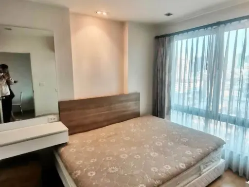 For sale: Casa Condo Asoke-Din Daeng, 15th floor, very open city view, good price, in the heart of Bangkok, ready to move in, reserve now. images