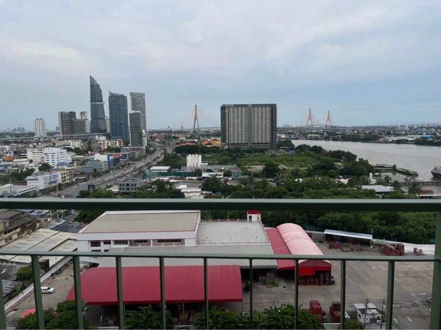For sale: Lumpini Park Riverside - Rama 3, spacious room. With built-in kitchen Get a great view of the river. Don't miss it.