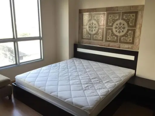 Sale Life@Ratchada-Ladprao The wall on the head side of the bed is not attached to other rooms, quiet, fully furnished, urgently