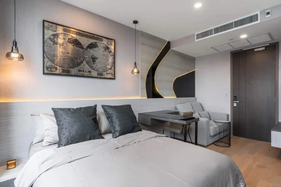 ให้เช่า Ashton Chula-Silom ห้อง STUDIO ชั้นสูง วิวดีสุดๆ ตกแต่งสวยหรู พร้อมอยู่ จองก่อนได้ก่อนจร้า